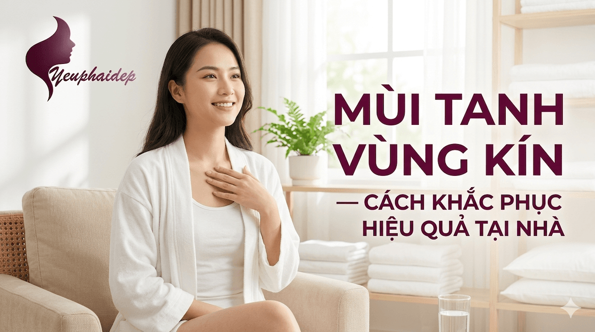 Mùi Tanh Vùng Kín — Cách Khắc Phục Hiệu Quả Tại Nhà