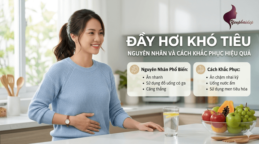 Đầy Hơi Khó Tiêu: Nguyên Nhân Và Cách Khắc Phục Hiệu Quả