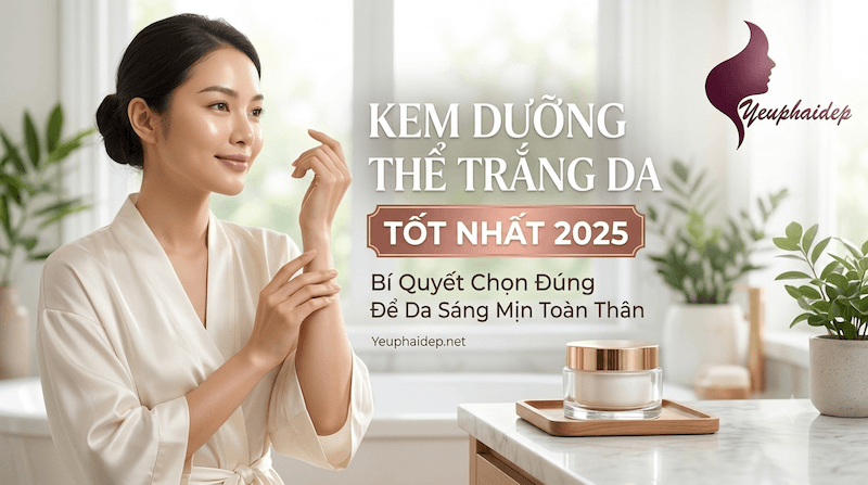 Kem Dưỡng Thể Trắng Da Tốt Nhất 2025 Đã Test — Top List Được Chị Em Tin Dùng