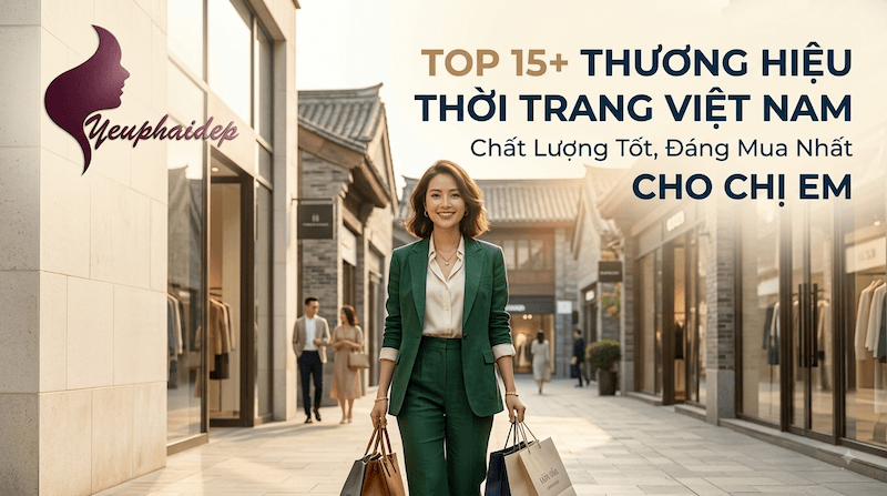 Top 15+ Thương Hiệu Thời Trang Việt Nam Chất Lượng Tốt, Đáng Mua Nhất Cho Chị Em