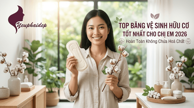 Top Băng Vệ Sinh Hữu Cơ Tốt Nhất Không Chứa Hoá Chất Cho Chị Em 2026