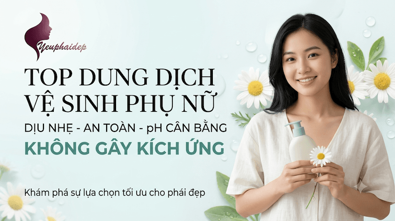 Top Dung Dịch Vệ Sinh Phụ Nữ Tốt Nhất Không Gây Kích Ứng