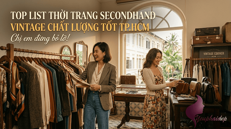Top List Thời Trang Secondhand Vintage Chất Lượng Tốt TPHCM Chị Em Đừng Bỏ Lỡ