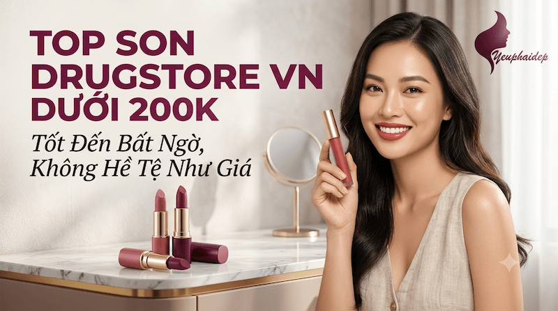 Top Son Drugstore VN Dưới 200K Tốt Đến Bất Ngờ, Không Hề Tệ Như Giá