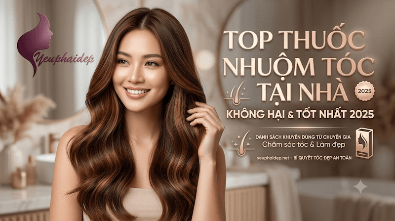 Top Thuốc Nhuộm Tóc Tại Nhà Không Hại Tốt Nhất 2025