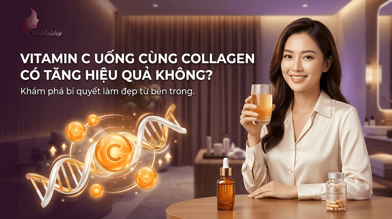 Vitamin C Uống Cùng Collagen Có Tăng Hiệu Quả Không?