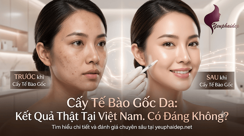 Cấy Tế Bào Gốc Da Kết Quả Thật Tại Việt Nam Có Đáng Không?