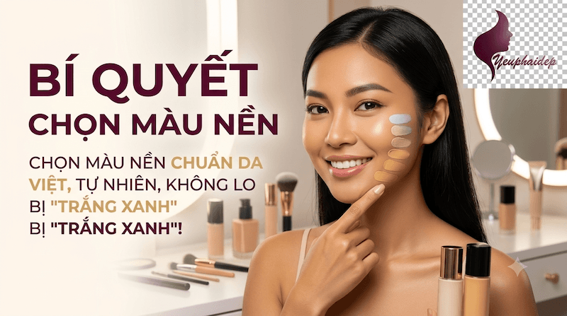 Foundation Shade Matching Cho Da Việt Nam Không Bị Trắng Xanh
