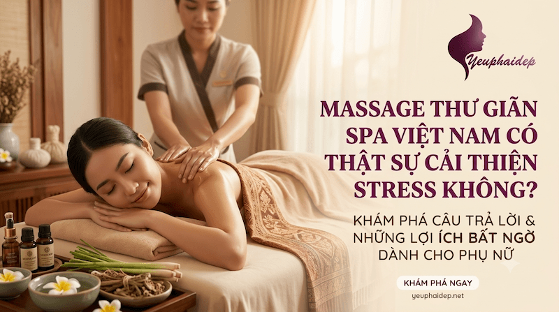 Massage thư giãn spa Việt Nam có thật sự cải thiện stress không?