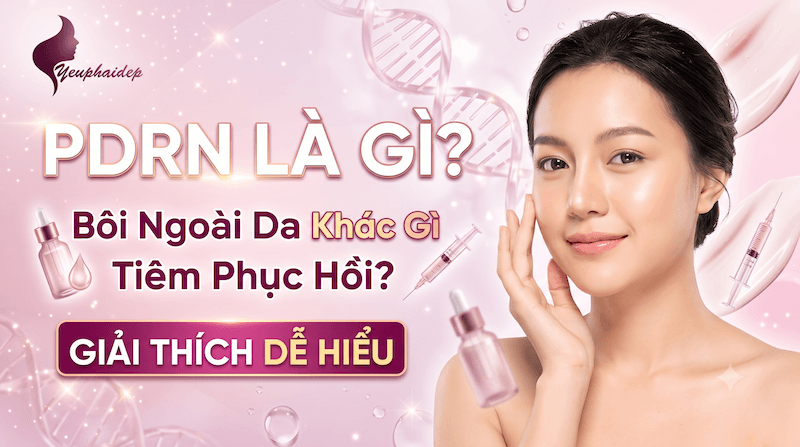 PDRN Là Gì? Bôi Ngoài Da Khác Gì Tiêm Phục Hồi — Giải Thích Dễ Hiểu
