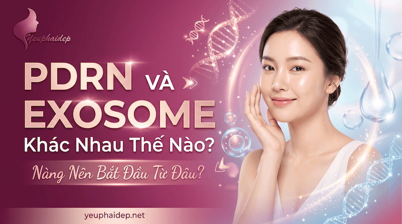 PDRN Và Exosome Khác Nhau Thế Nào? Nàng Nên Bắt Đầu Từ Đâu