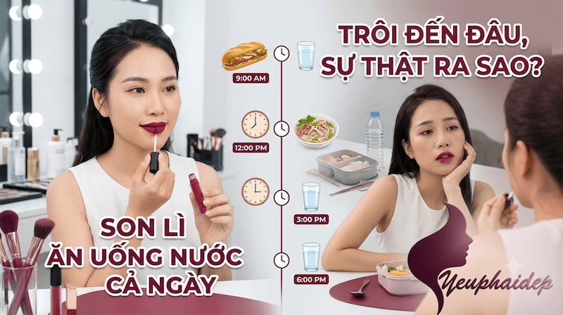 Test Son Lì Ăn Uống Nước Cả Ngày: Trôi Đến Đâu, Sự Thật Ra Sao?
