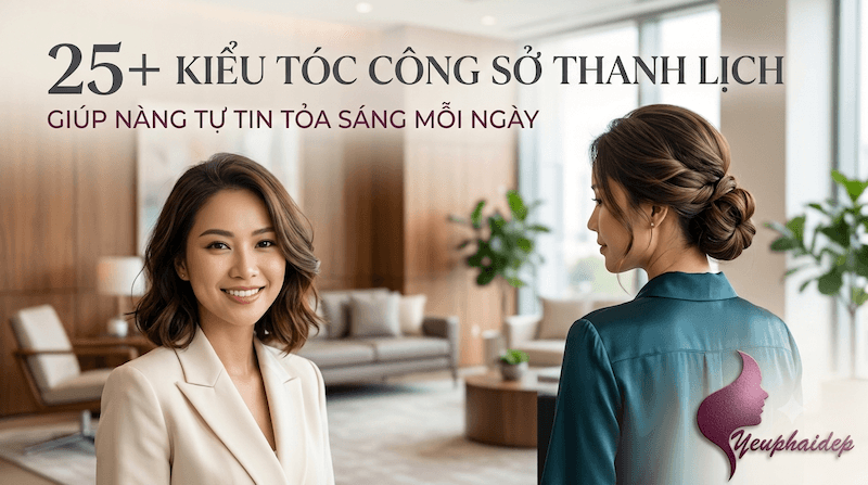 25+ Kiểu Tóc Công Sở Thanh Lịch Giúp Nàng Tự Tin Tỏa Sáng Mỗi Ngày