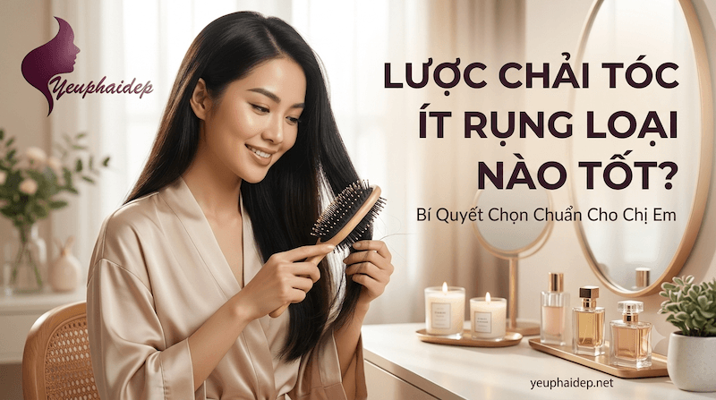 Lược Chải Tóc Ít Rụng Loại Nào Tốt? Bí Quyết Chọn Chuẩn Cho Chị Em