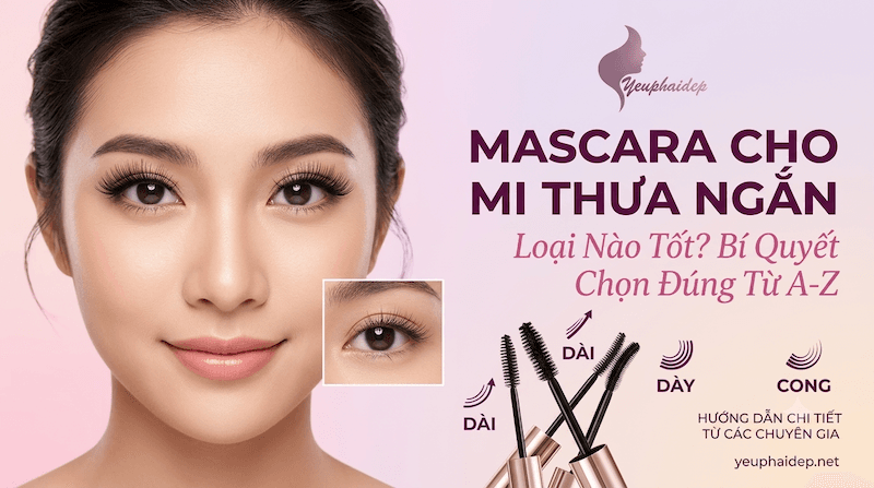 Mascara Cho Mi Thưa Ngắn Loại Nào Tốt? Bí Quyết Chọn Đúng Từ A-Z