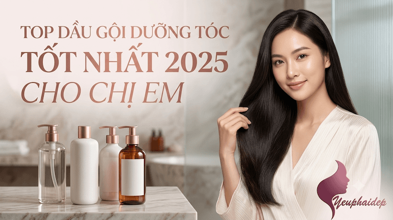 Top Dầu Gội Dưỡng Tóc Tốt Nhất 2025 Cho Chị Em