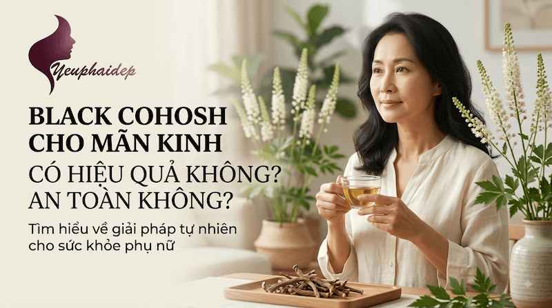 Black Cohosh Cho Mãn Kinh Có Hiệu Quả Không? An Toàn Không?