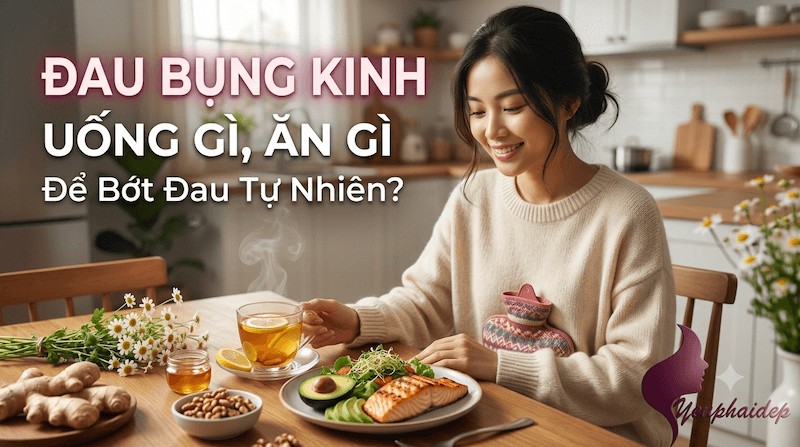 Đau Bụng Kinh Uống Gì, Ăn Gì Để Bớt Đau Tự Nhiên?