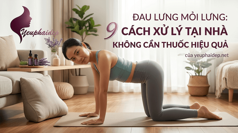 Đau Lưng Mỏi Lưng: 9 Cách Xử Lý Tại Nhà Không Cần Thuốc Hiệu Quả