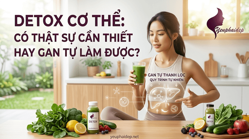 Detox Cơ Thể Có Thật Sự Cần Thiết Hay Gan Tự Làm Được?