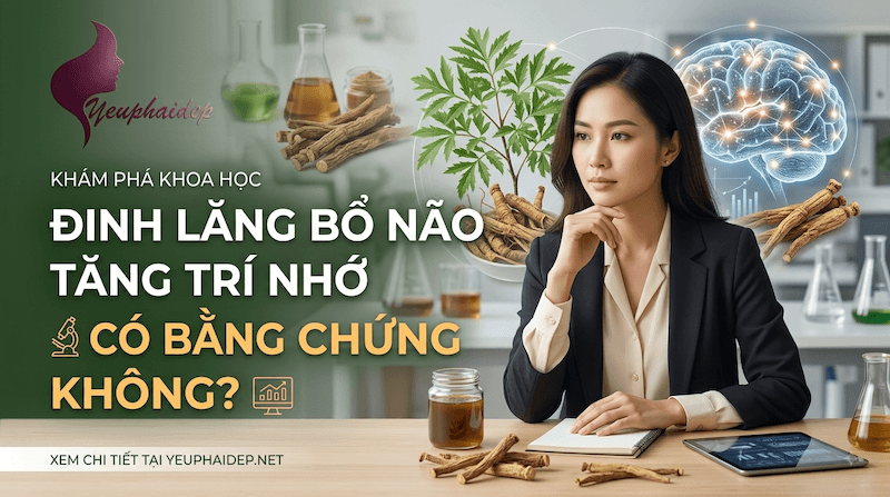 Đinh Lăng Bổ Não Tăng Trí Nhớ: Có Bằng Chứng Không?