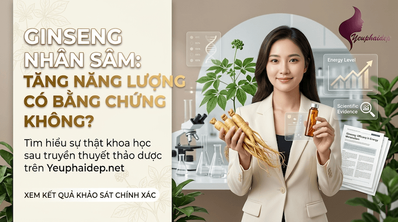 Ginseng Nhân Sâm Tăng Năng Lượng Có Bằng Chứng Không?