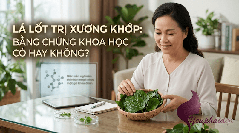 Lá Lốt Trị Xương Khớp: Bằng Chứng Khoa Học Có Hay Không?
