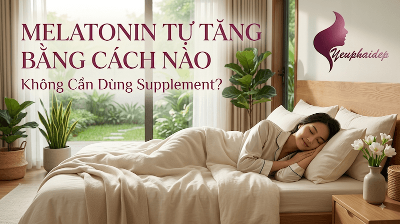 Melatonin Tự Tăng Bằng Cách Nào Không Cần Dùng Supplement?