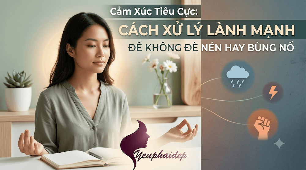 Cảm Xúc Tiêu Cực: Cách Xử Lý Lành Mạnh Để Không Đè Nén Hay Bùng Nổ