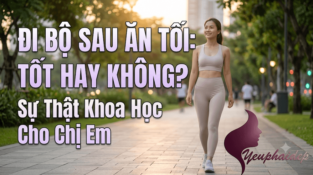 Đi Bộ Sau Ăn Tối Có Tốt Không? Sự Thật Khoa Học Cho Chị Em