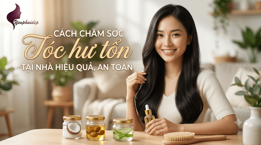Cách Chăm Sóc Tóc Hư Tổn Tại Nhà Hiệu Quả, An Toàn