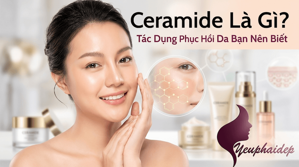 Ceramide Là Gì? Tác Dụng Phục Hồi Da Bạn Nên Biết