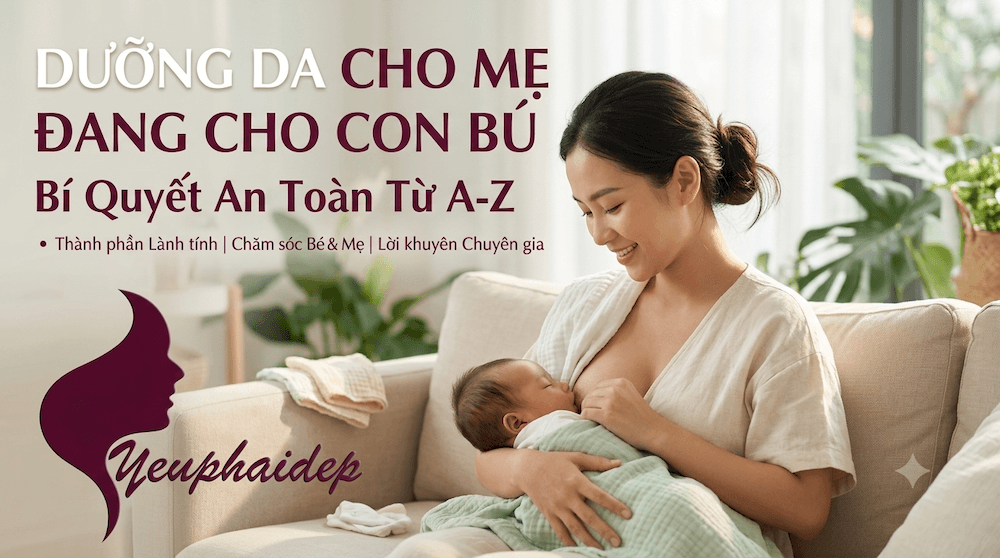 Dưỡng Da Cho Mẹ Đang Cho Con Bú: Bí Quyết An Toàn Từ A-Z