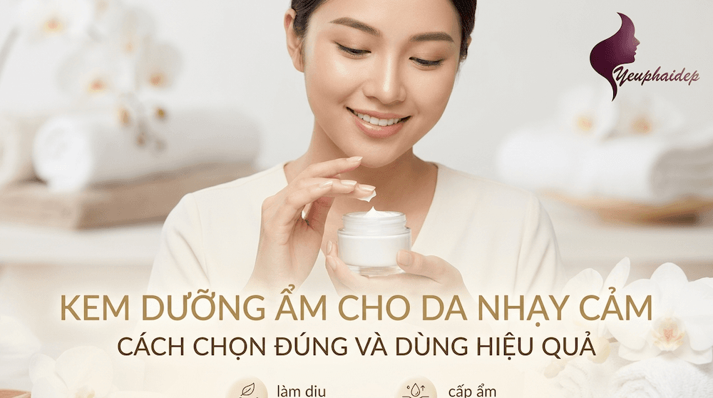 Kem Dưỡng Ẩm Cho Da Nhạy Cảm — Cách Chọn Đúng Và Dùng Hiệu Quả