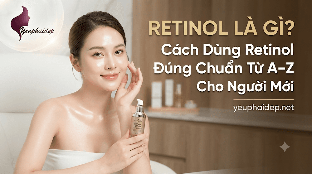 Retinol Là Gì? Cách Dùng Retinol Đúng Chuẩn Từ A–Z Cho Người Mới
