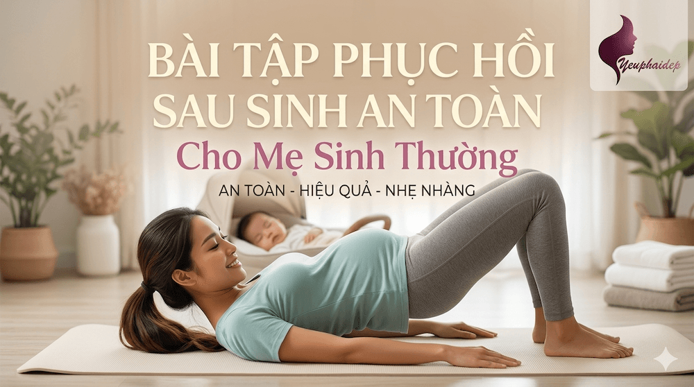 Bài Tập Phục Hồi Sau Sinh An Toàn Cho Mẹ Sinh Thường