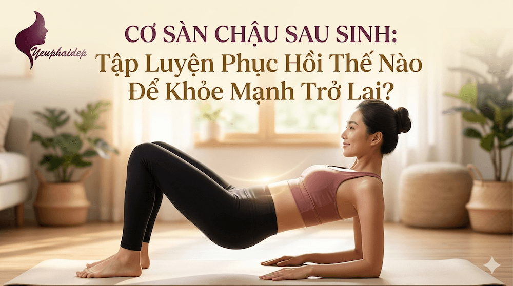 Cơ Sàn Chậu Sau Sinh: Tập Luyện Phục Hồi Thế Nào Để Khỏe Mạnh Trở Lại?