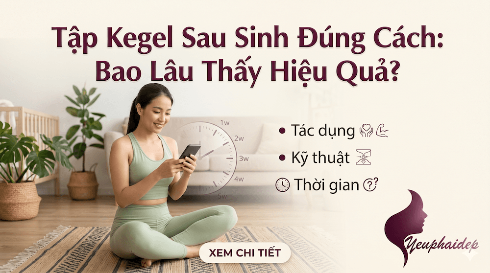 Tập Kegel Sau Sinh Đúng Cách: Bao Lâu Thấy Hiệu Quả?