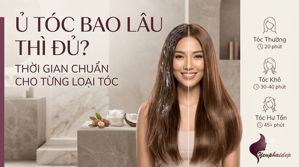 Ủ Tóc Bao Lâu Thì Đủ? Thời Gian Chuẩn Cho Từng Loại Tóc